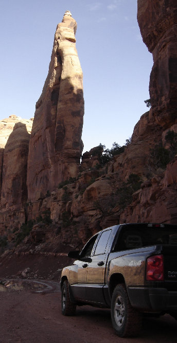 Moab rock formations