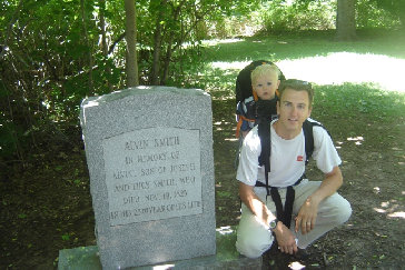 Alvin Smith's grave