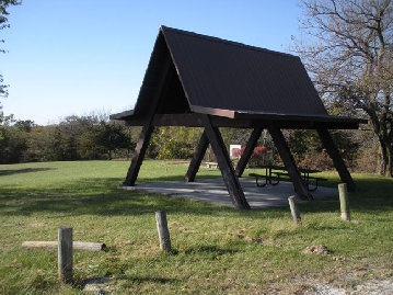 Picnic area at Garden Grove