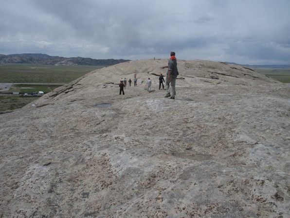 walking independence rock