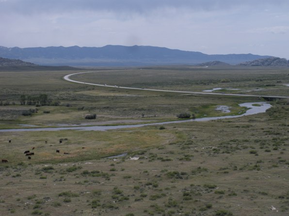 independence rock view