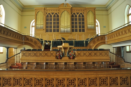 Box Elder Tabernacle inside