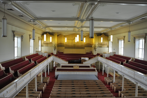 Logan Tabernacle balcony