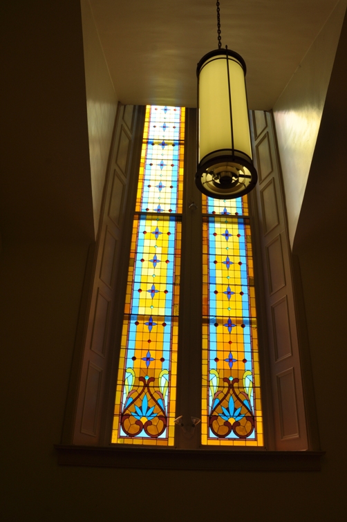 Logan Tabernacle windows