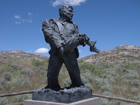 Monument at Martins Cove