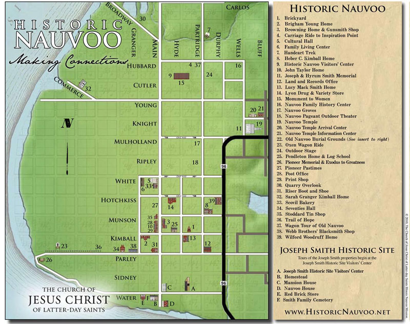 Nauvoo Map