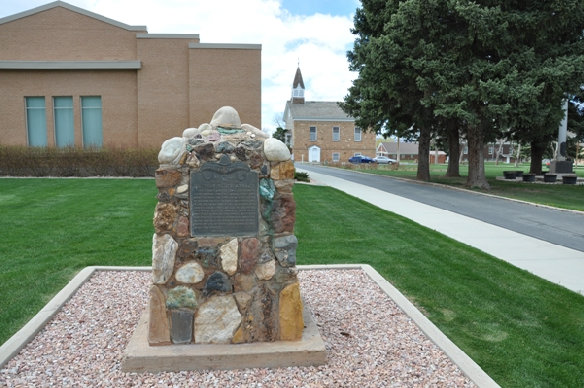 Parowan Tabernacle monument