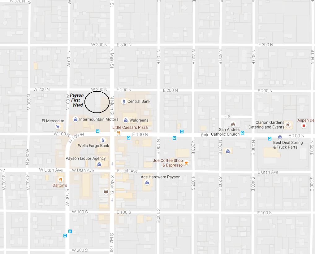 payson church map