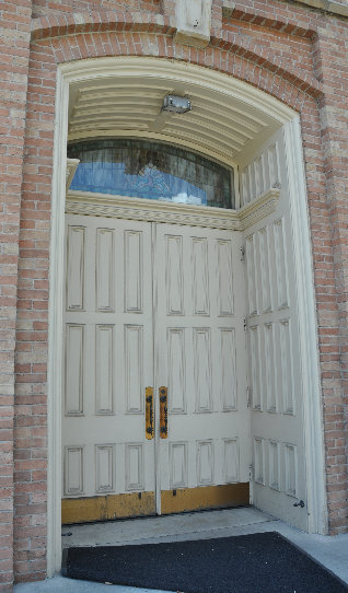 Provo Tabernacle door