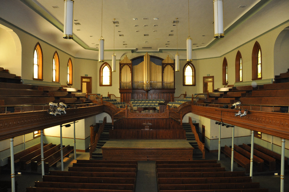 Inside Provo Tabernacle