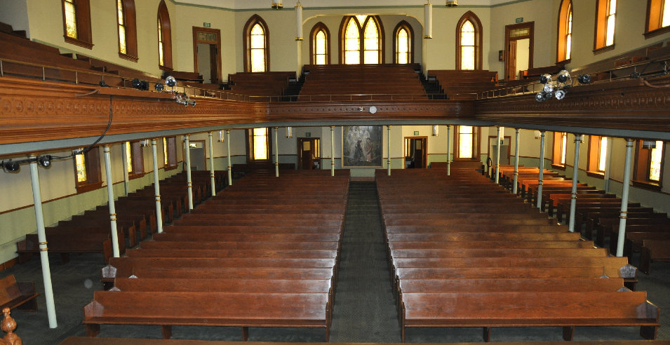 Inside Provo Tabernacle
