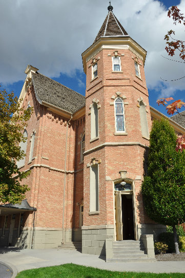 Back of Provo Tabernacle