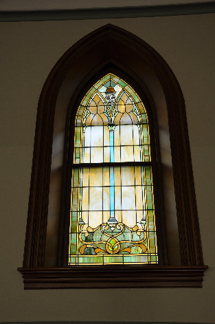 Provo Tabernacle window