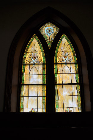 Provo Tabernacle window