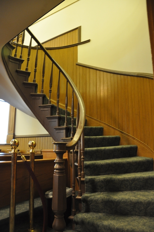Bountiful Tabernacle stairs