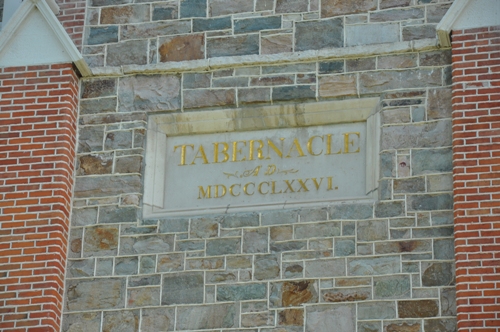 Box Elder Tabernacle sign