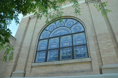 Kaysville Tabernacle windows