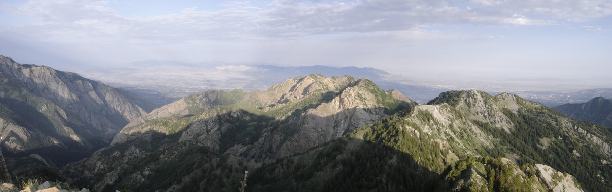 View to Salt Lake City