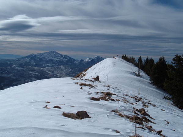 summit of Loafer Mountain 