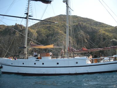 Boat near Cabo