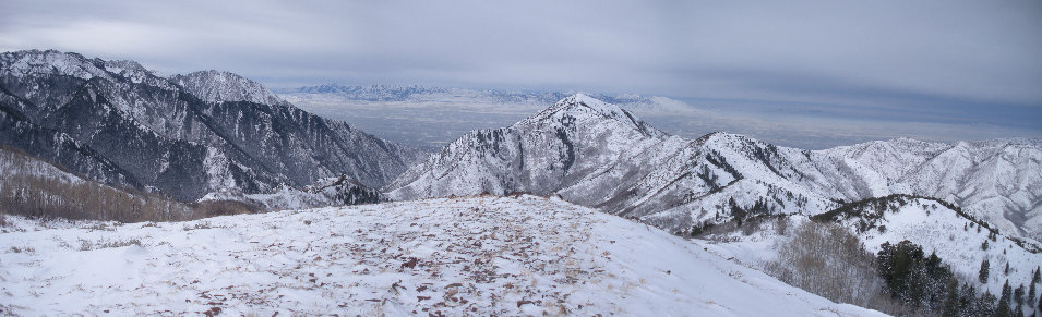 Grandeur Peak in center