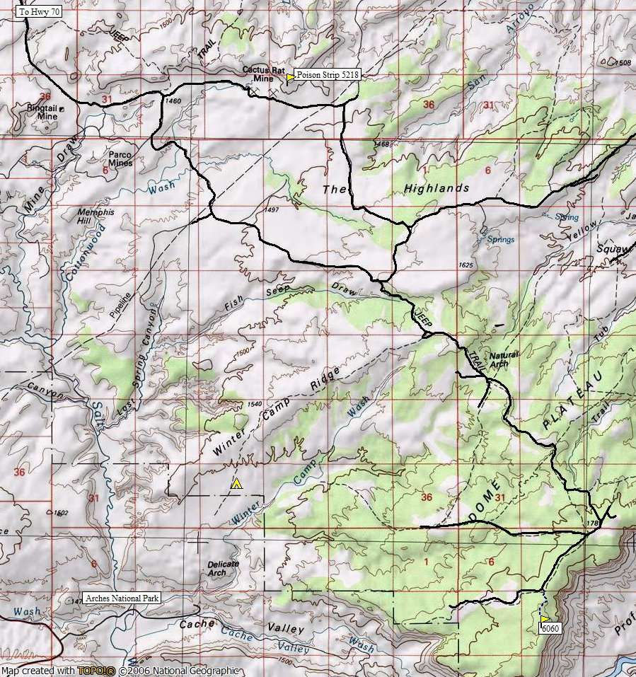 Dome Plateau Map