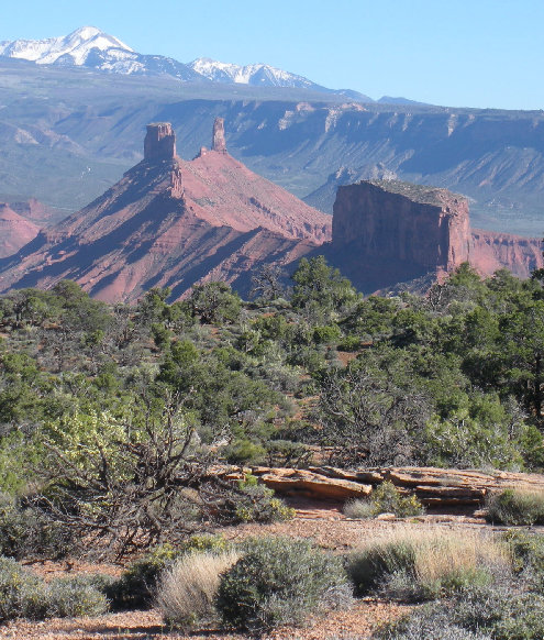 Parriott Mesa, The Rectory & Castleton Tower 