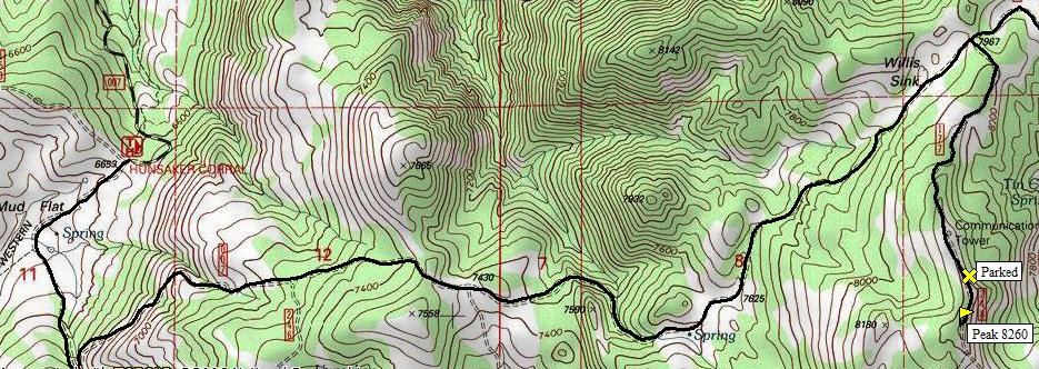 Temple Fork map