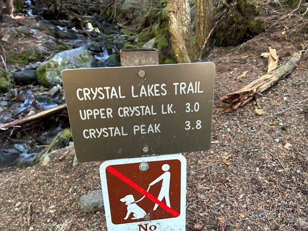 crystal lakes sign