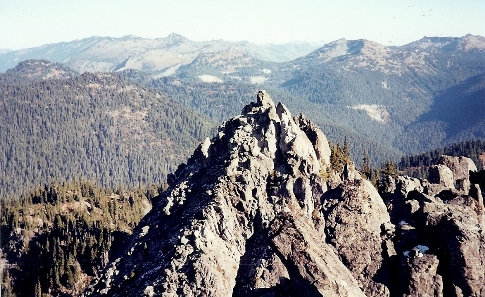 Double Peak summit