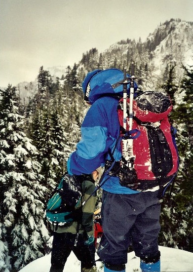 climbing gove peak