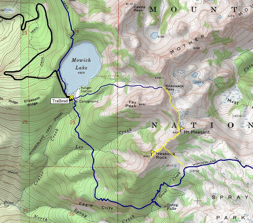 Spray Park Map