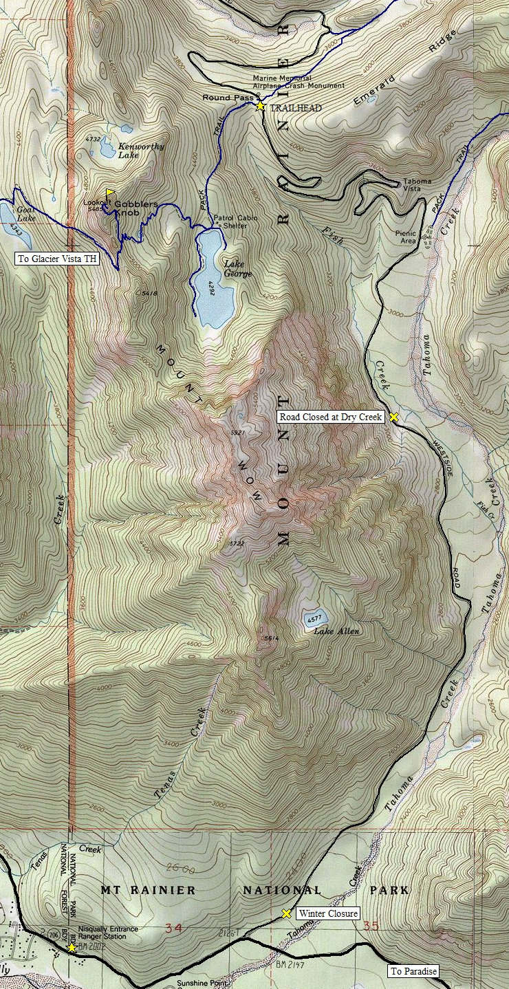 west side road map