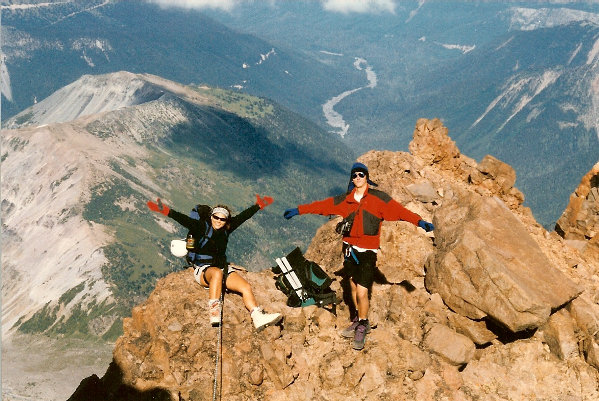 Little Tahoma summit ridge