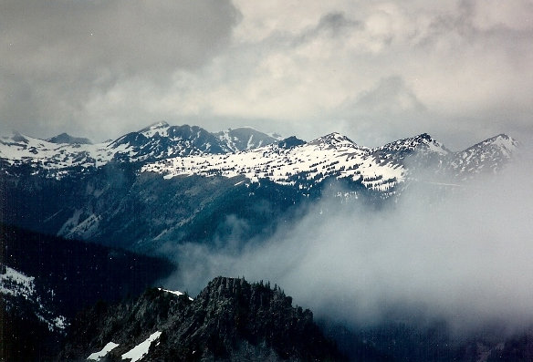 Sunrise area of Mount Rainier 