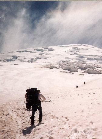 Climbing Mt. Rainier