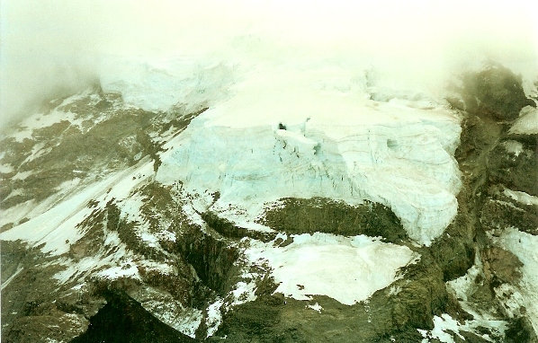 Liberty Cap Glacier Ice Fall