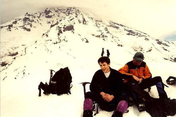 Pyramid Peak summit