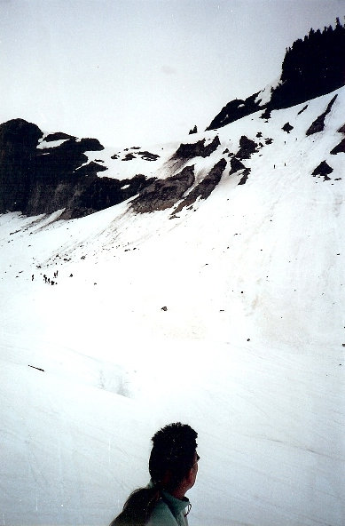 Nisqually glacier ski