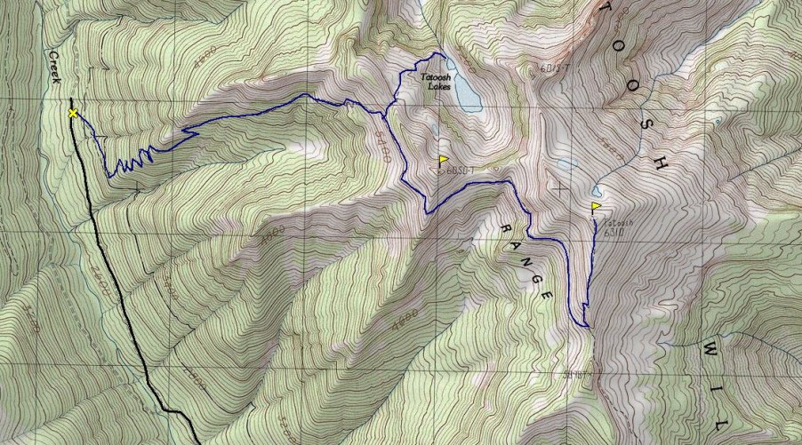 Tatoosh Map