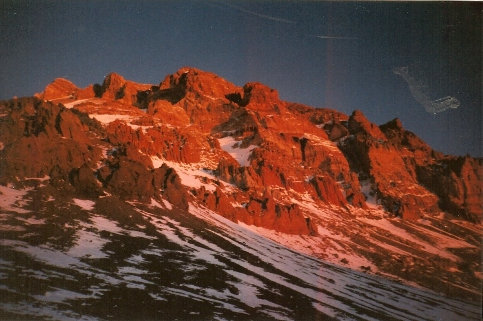 Aconcagua evening