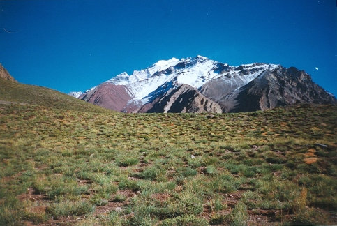 Aconcagua from near Confluencia Camp 