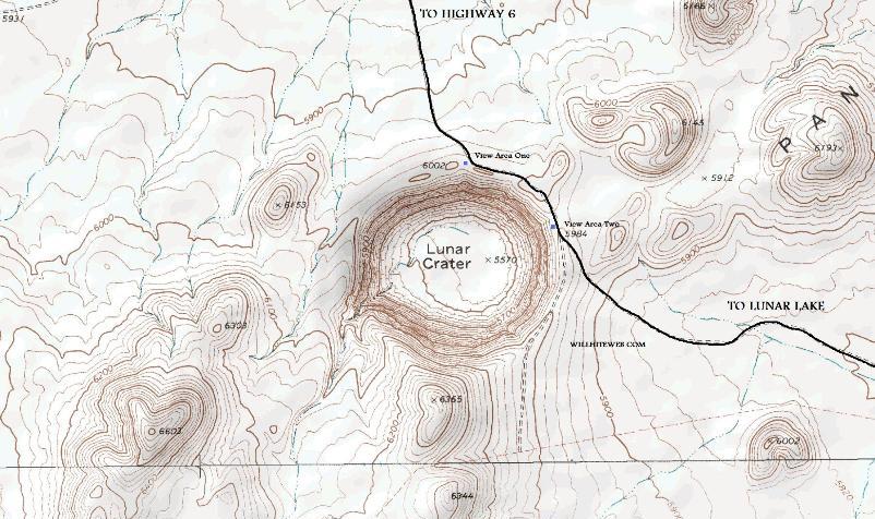 lunar crater map