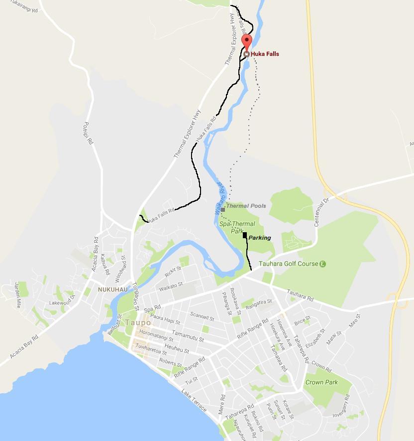 taupo map