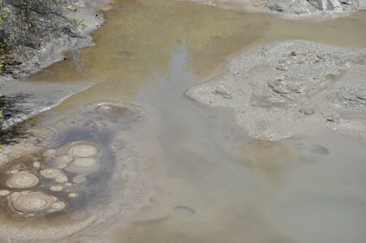 mud pools