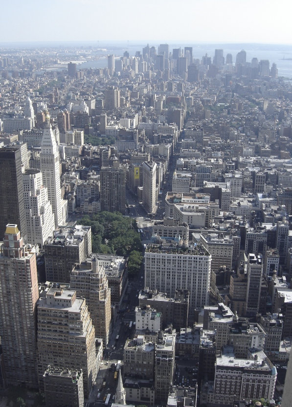 Manhattan from the Empire State Building