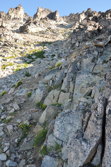 Black Peak gully