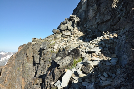 Black Peak ledges