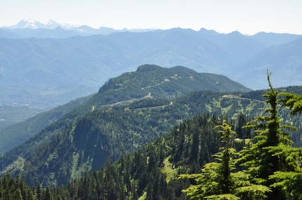 view from dock butte