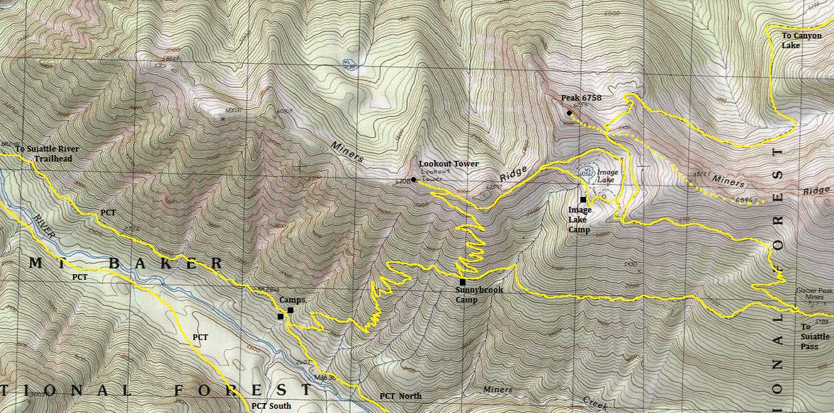 image lake map